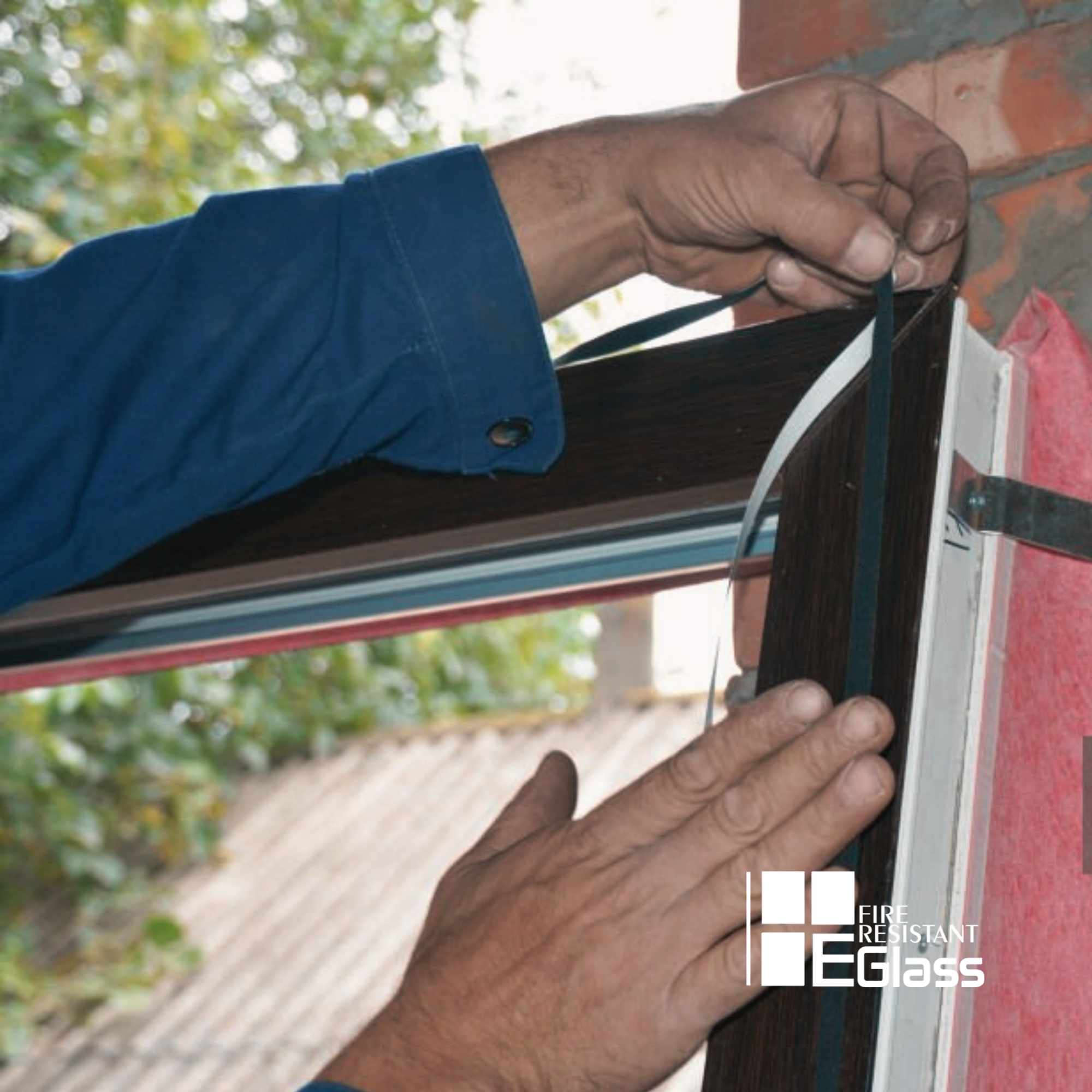 Instalación cinta cortafuego certificada