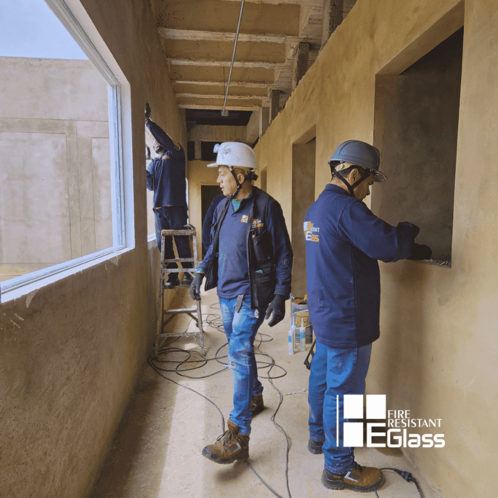 Ventanería en aluminio para IPS en Bojacá