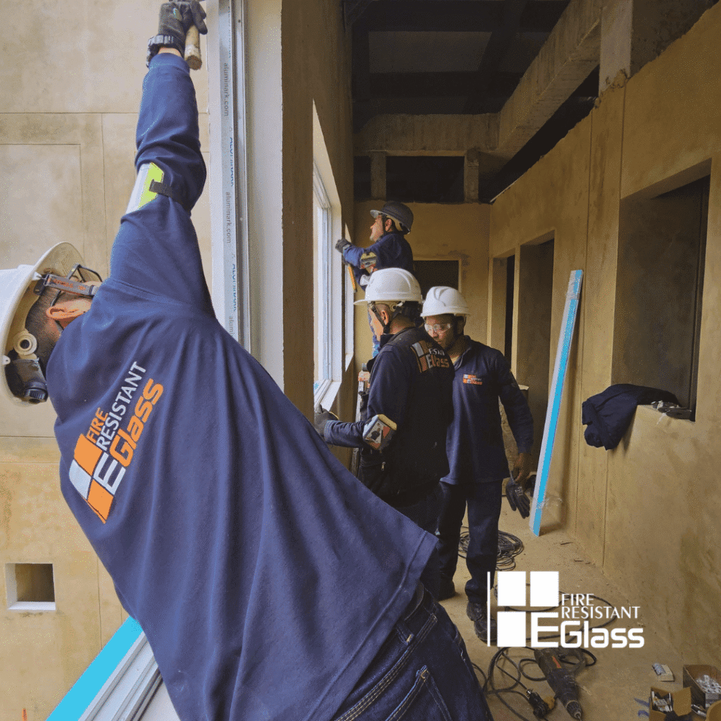Ventanería en aluminio para IPS en Bojacá
