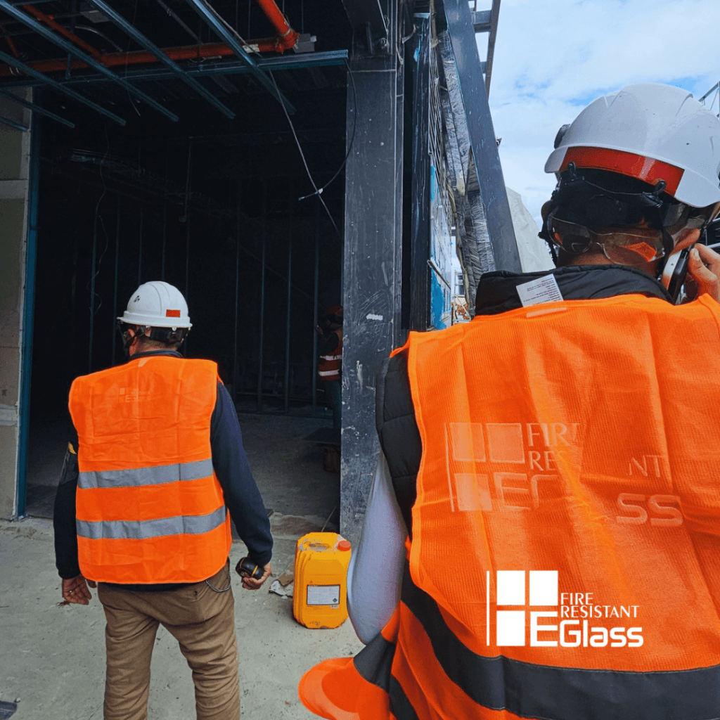 Puertas cortafuego para la Línea 1 del Metro de Bogotá instaladas por Eglass Fire Resistant