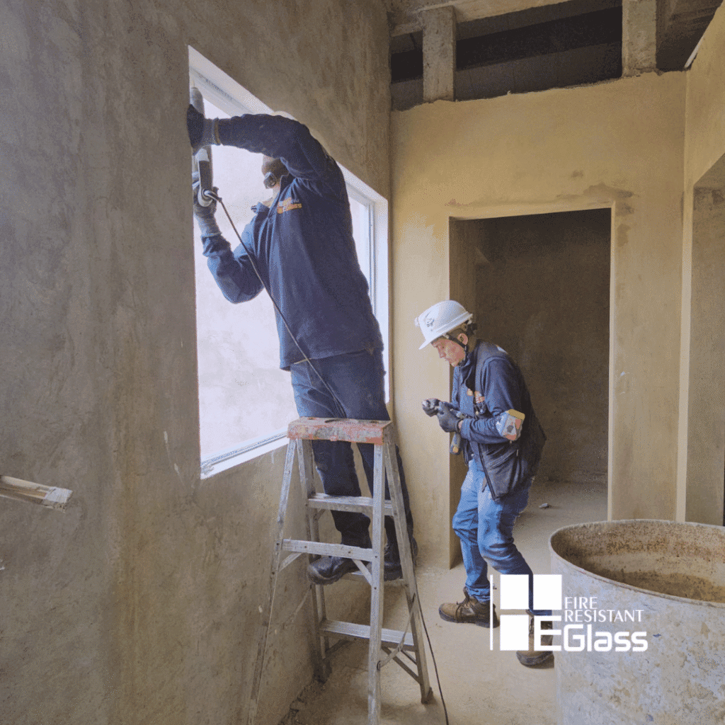 Ventanería en aluminio para IPS en Bojacá