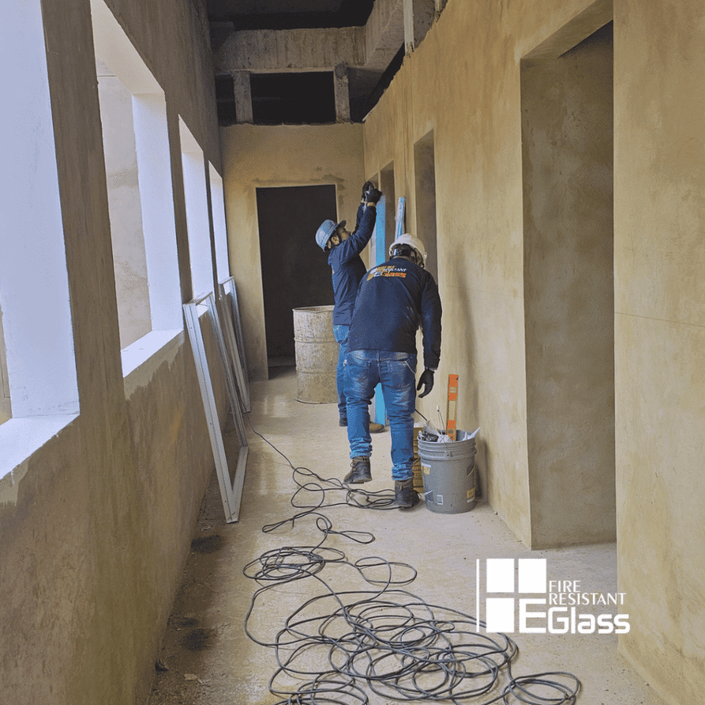 Ventanería en aluminio para IPS en Bojacá