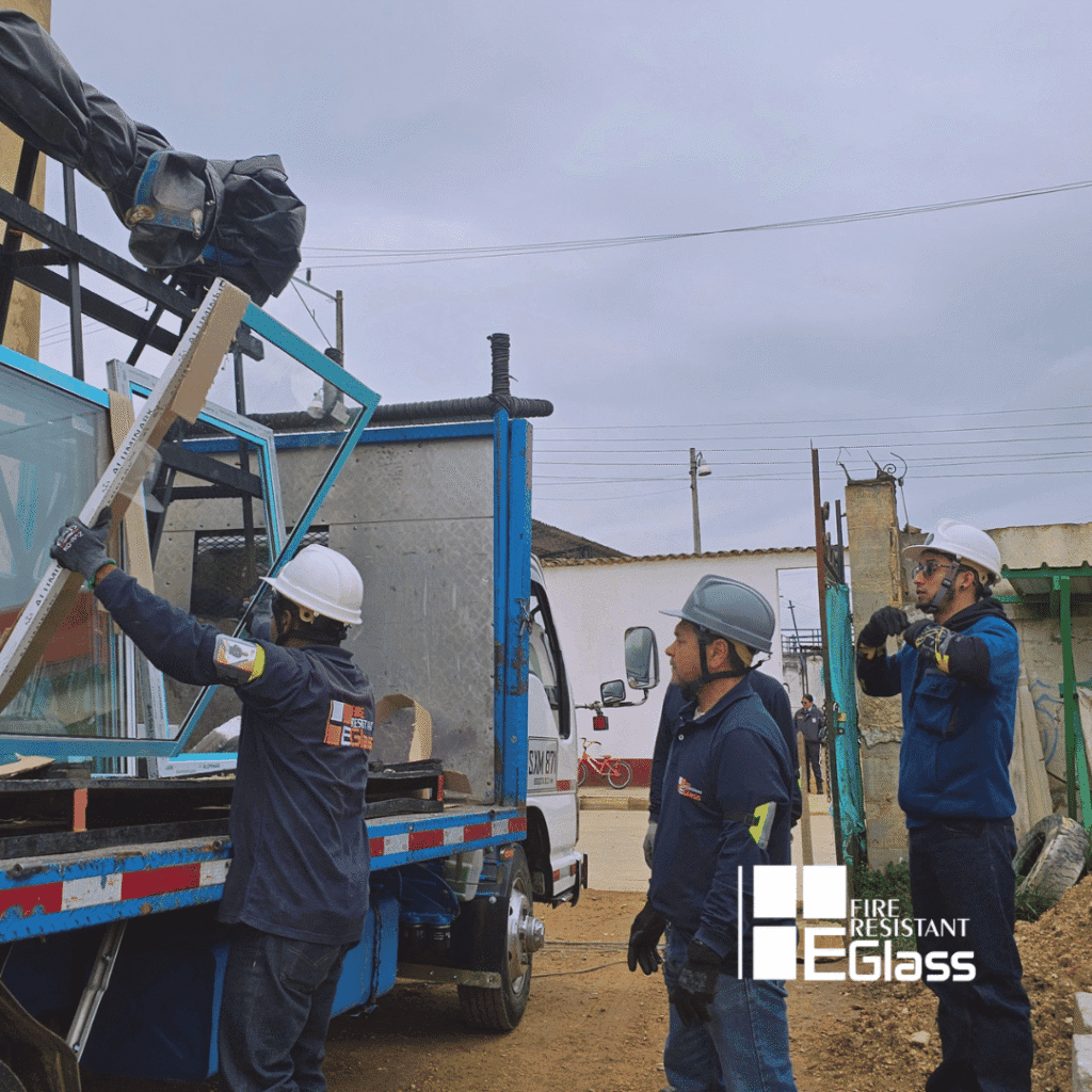 Ventanería en aluminio para IPS en Bojacá